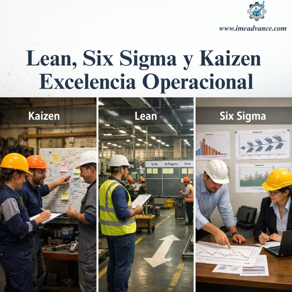 lean, six sigma y kaizen la tríada para la excelencia operacional