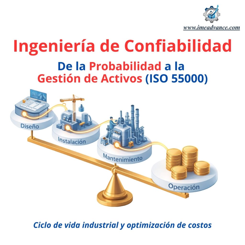 confiabilidad ciclo de vida industrial y optimización de costos