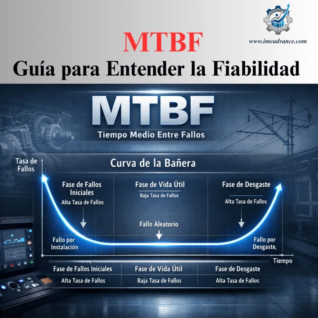 MTBF: Guía para Entender la Fiabilidad en el Mantenimiento Industrial mtbf